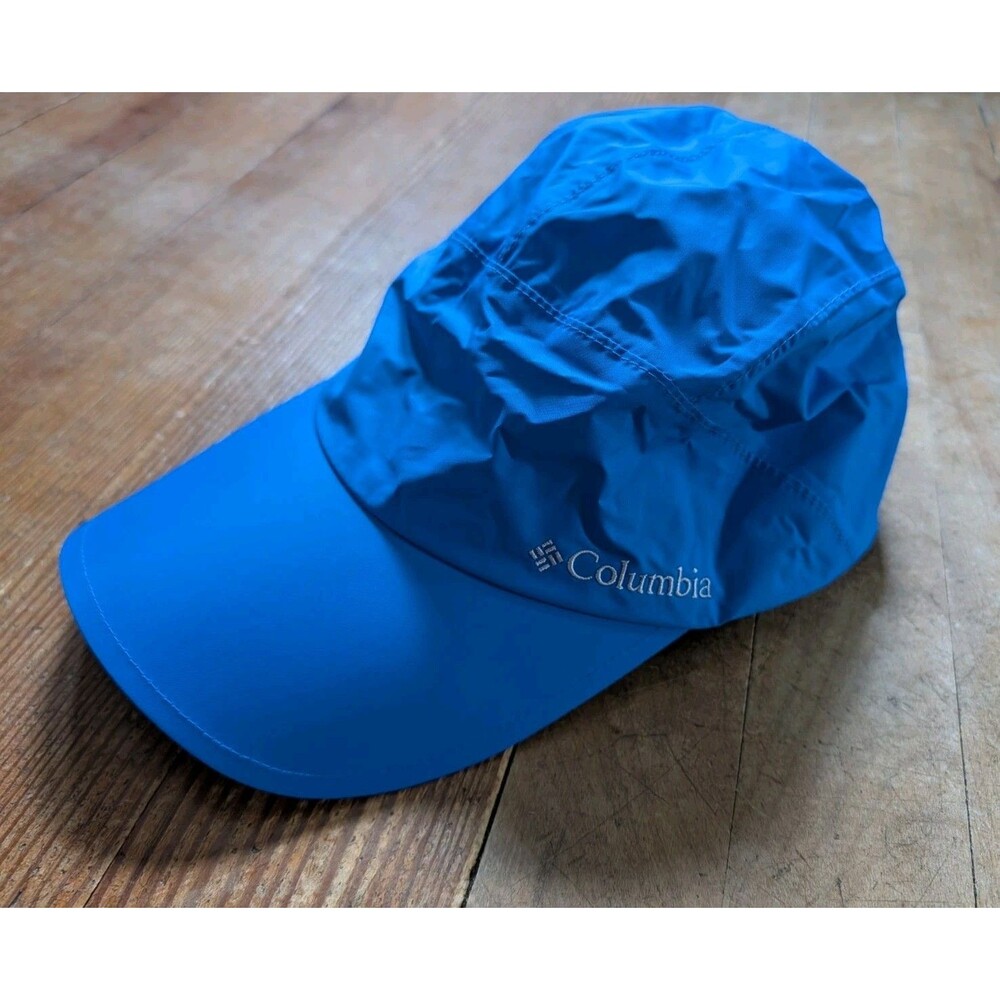 Columbia Watertight Hat Cap Strap 1-Size Blue Waterproof Breathable Outdoor